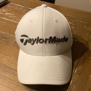 Taylormade Golf Hat White Worn Once